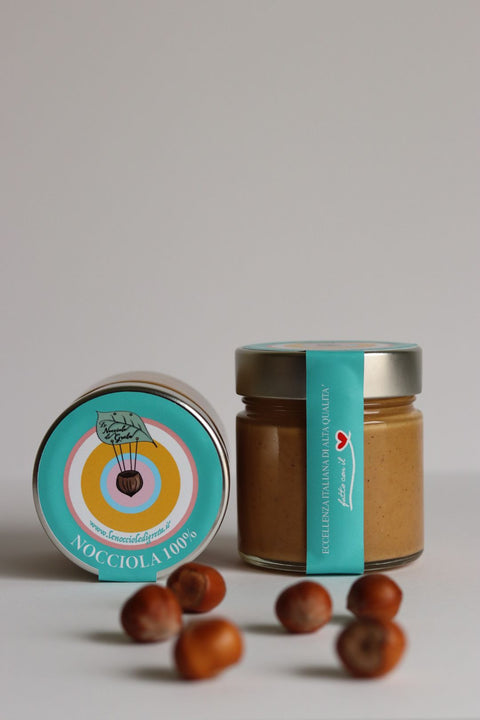 Crema Nocciola 100% con granella